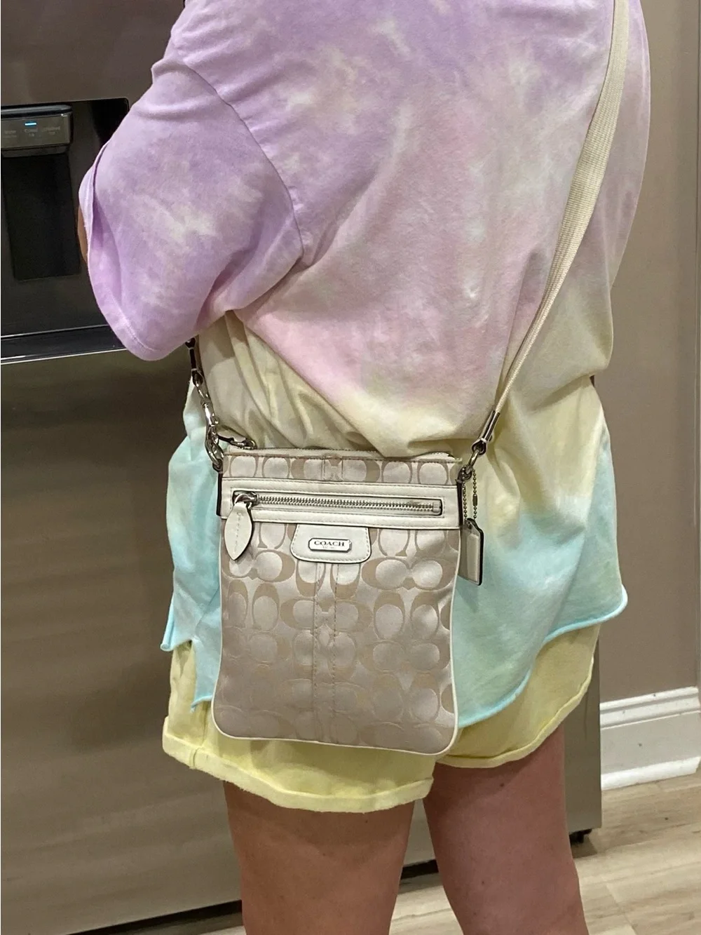 Coach Penelope Signature Jacquard Crossbody